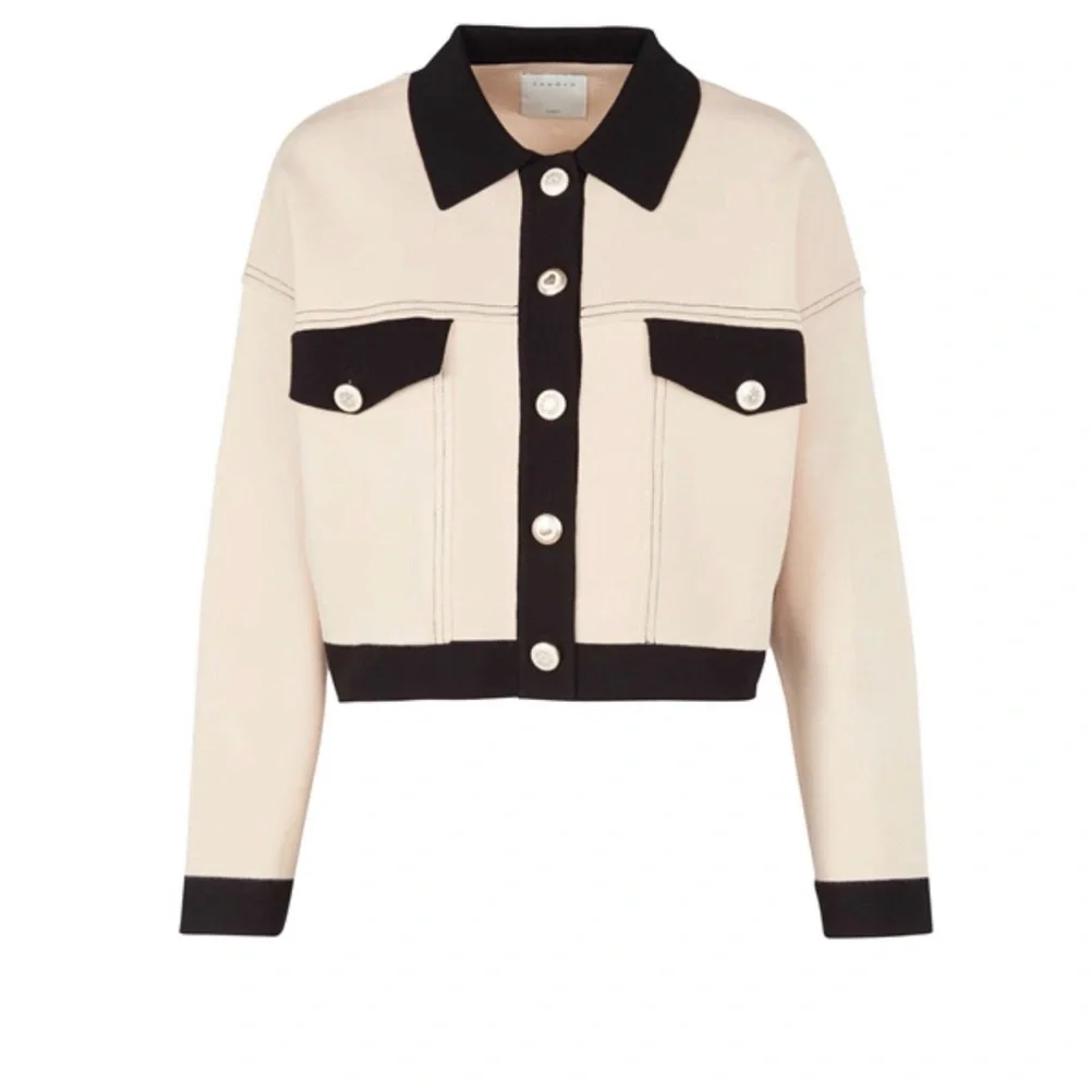 Sandro Cropped Cardigan - Picture 10 of 11